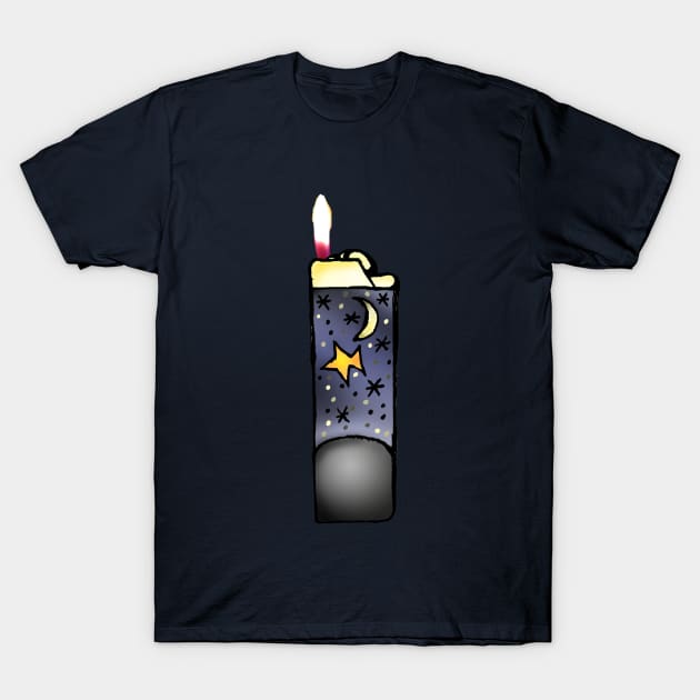 Space Lighter T-Shirt by IanWylie87